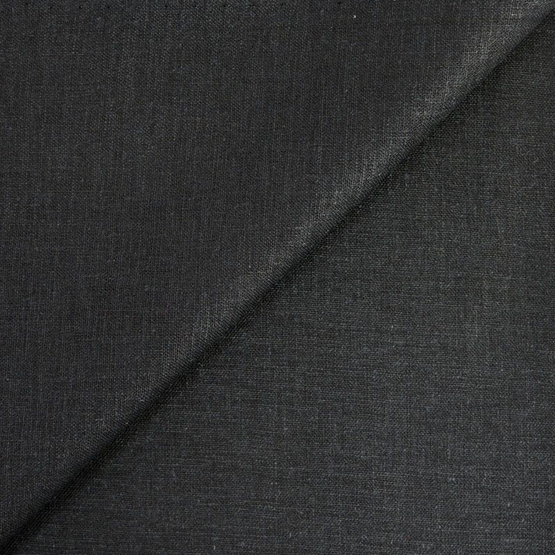 Lin viscose noir