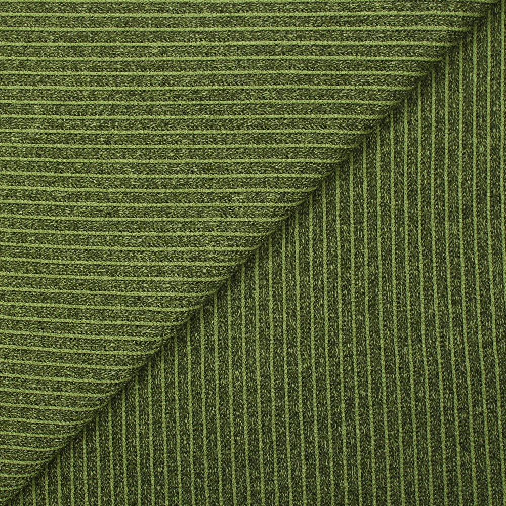 Maille Louise côtelée matcha