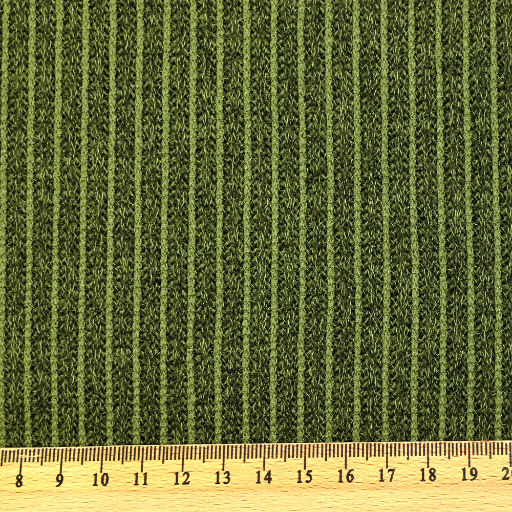 Maille Louise côtelée matcha - Image 3