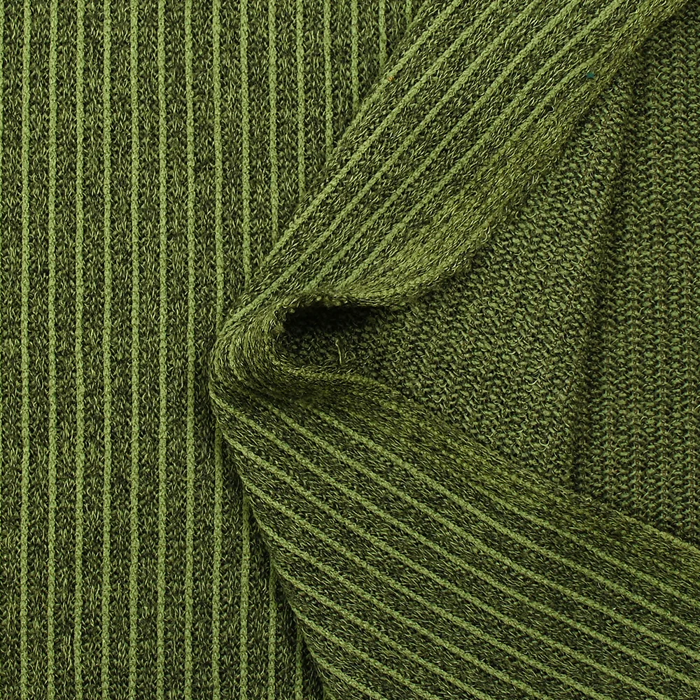 Maille Louise côtelée matcha - Image 5