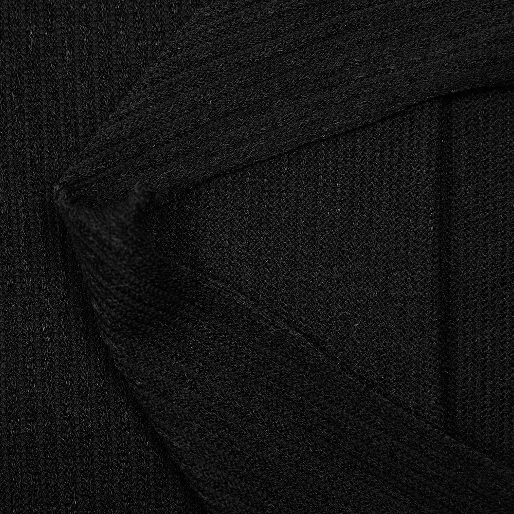 Maille Louise côtelée noir - Image 3