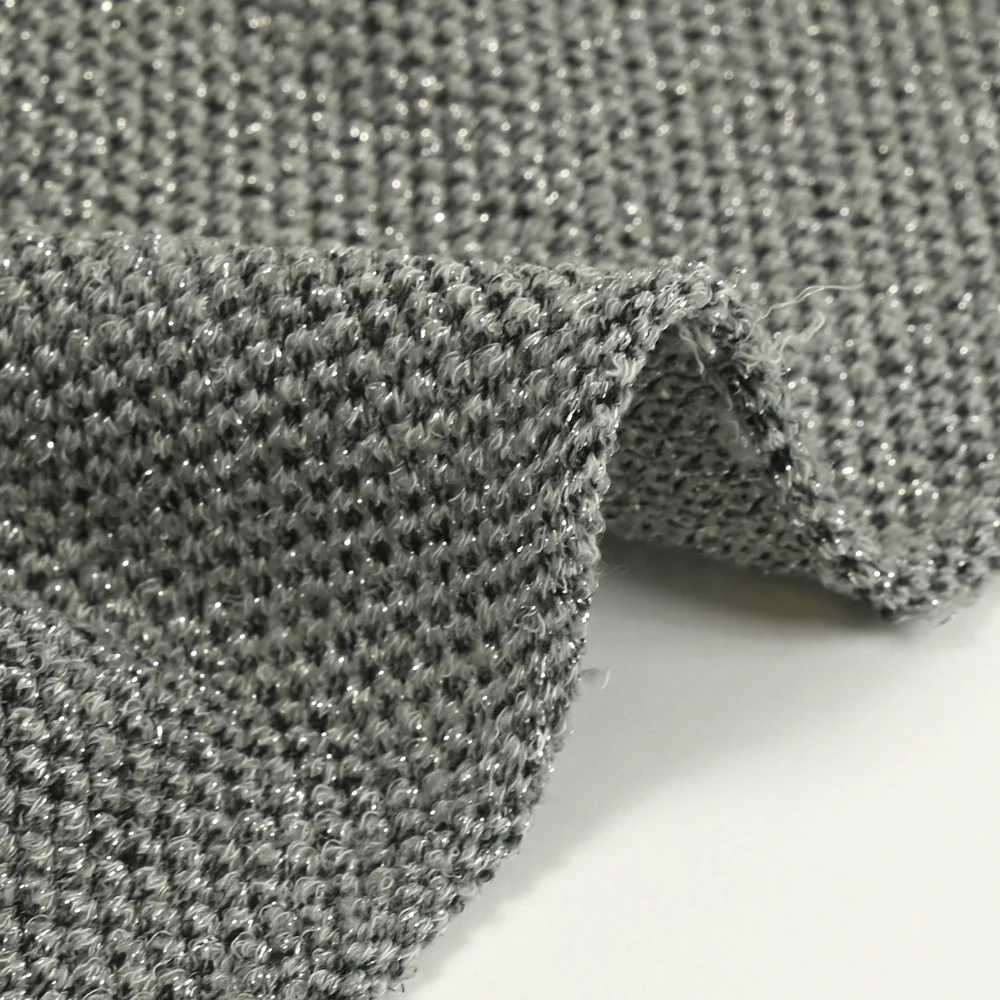 Maille Maya irisée gris béton - Image 6