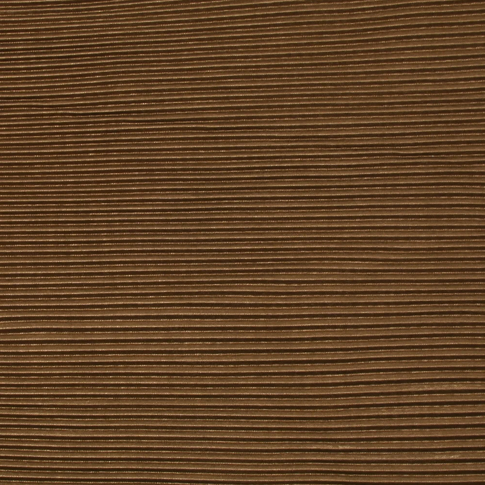 Maille plissée satinée noisette - Image 4