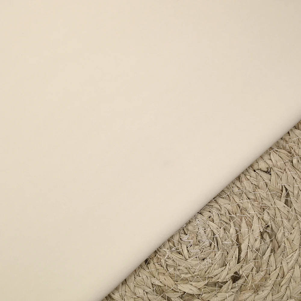 Mousseline de soie élasthanne vanille