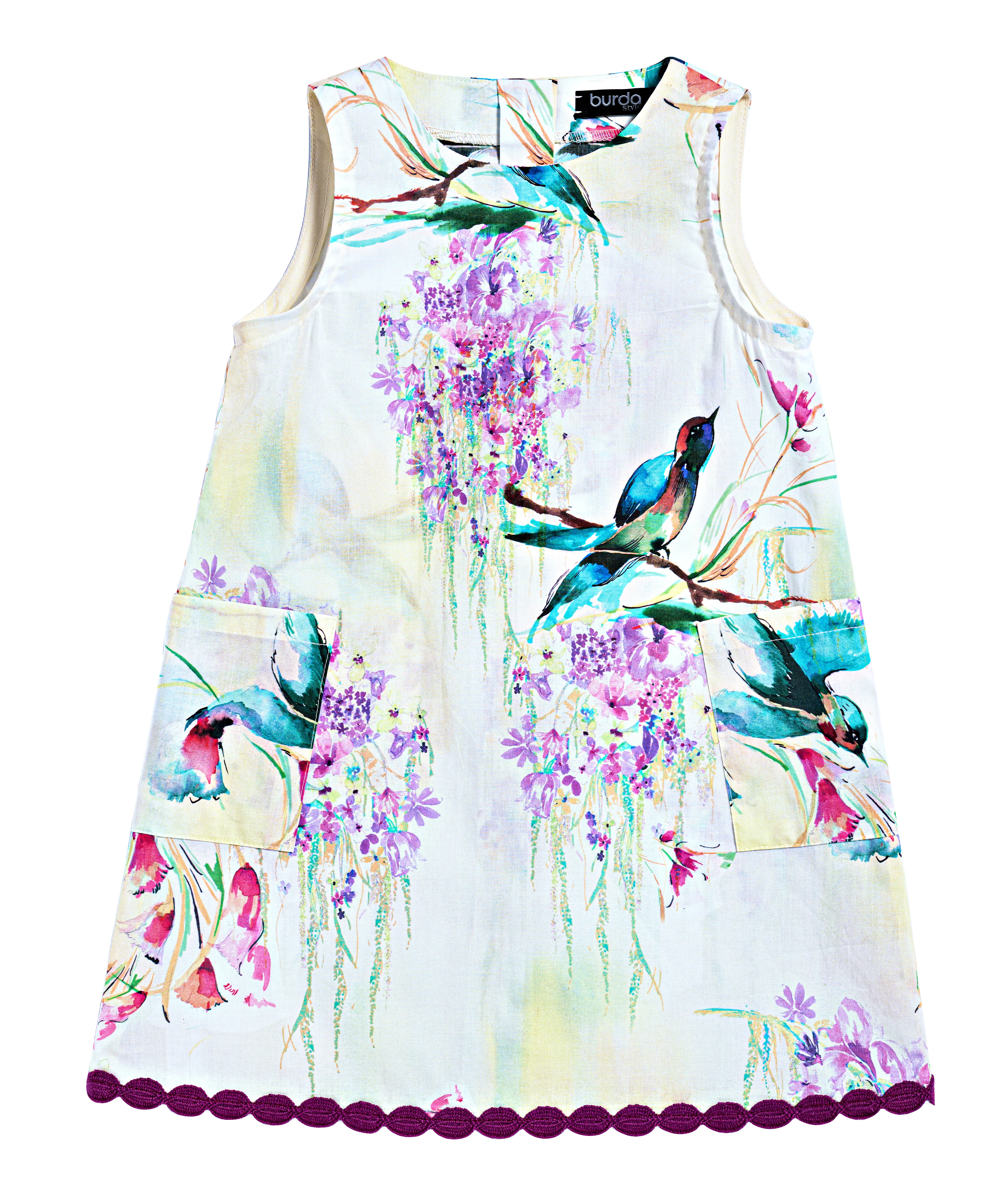 Patron Burda kids n°9197 : Robe - Image 4