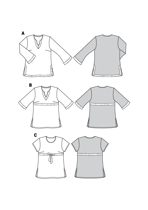 Patron n°8100 : Tunique - Image 2