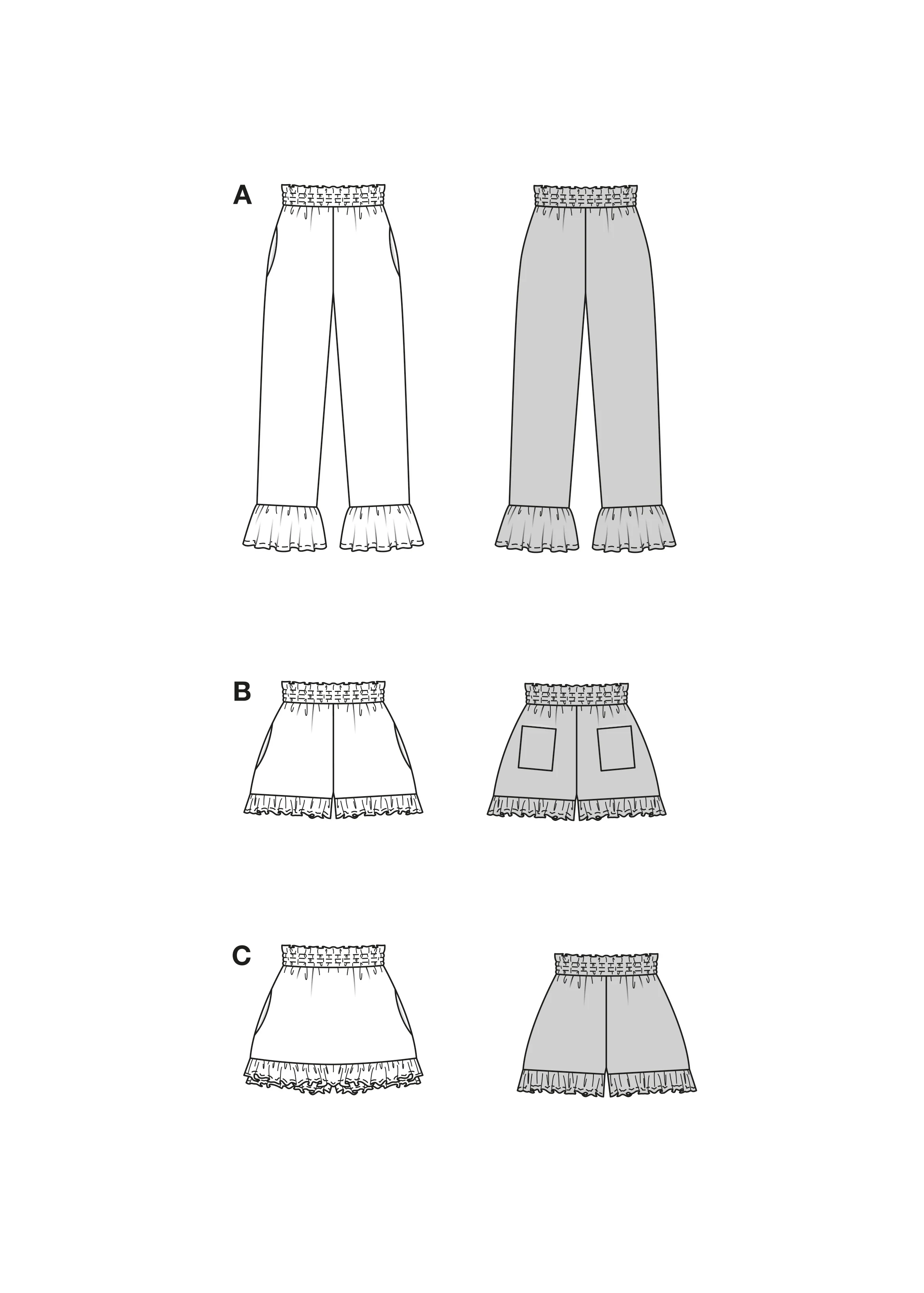 Patron Burda n°5631 : Pantalon - Image 2