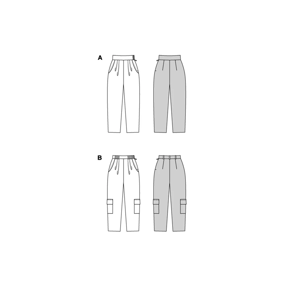 Patron Burda n°5699 : Pantalon - Image 2