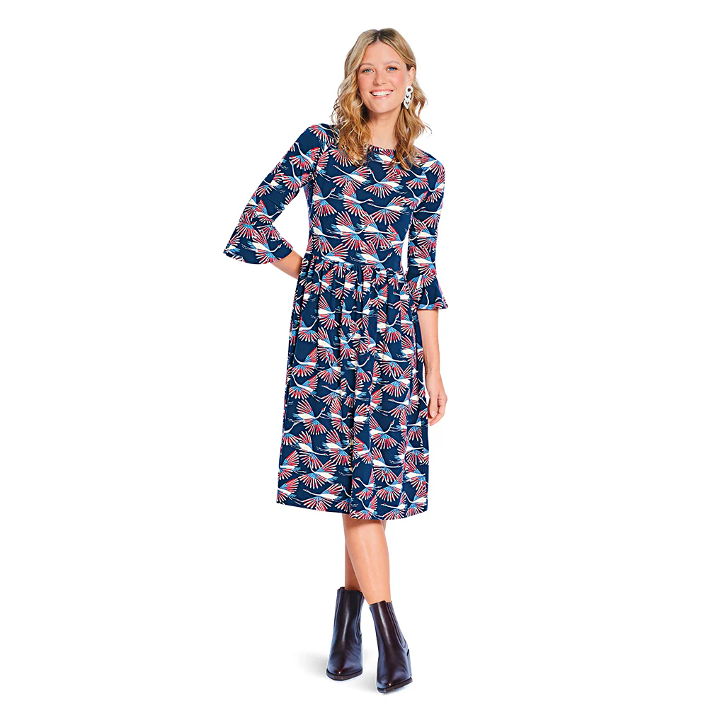 Patron Burda n°5708 : Robe - Image 4