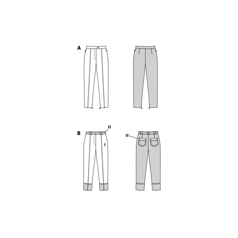 Patron Burda n°5712 : Pantalon - Image 2