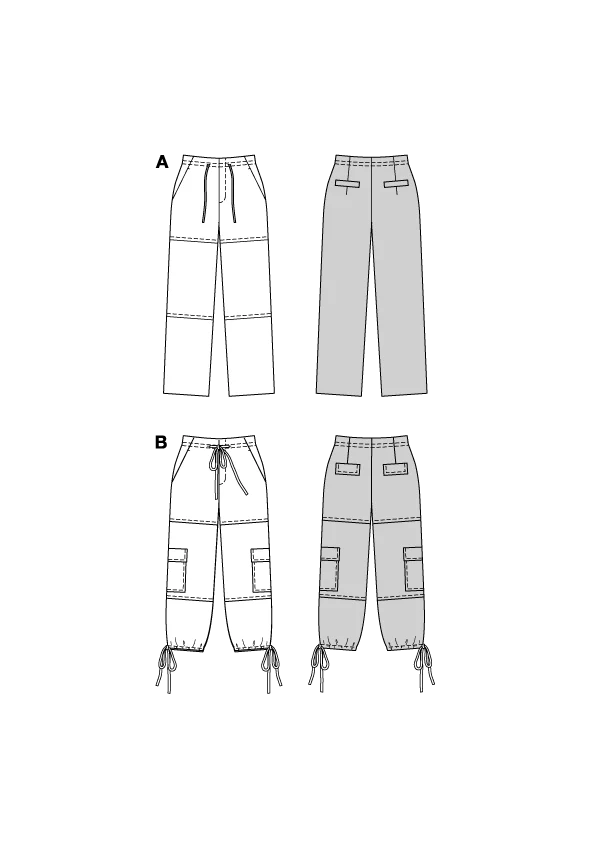 Patron Burda n°5740 : Pantalon - Image 2