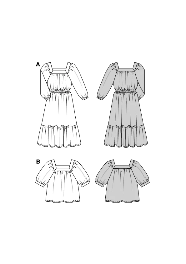 Patron Burda n°5741 : Robe & Blouse - Image 2
