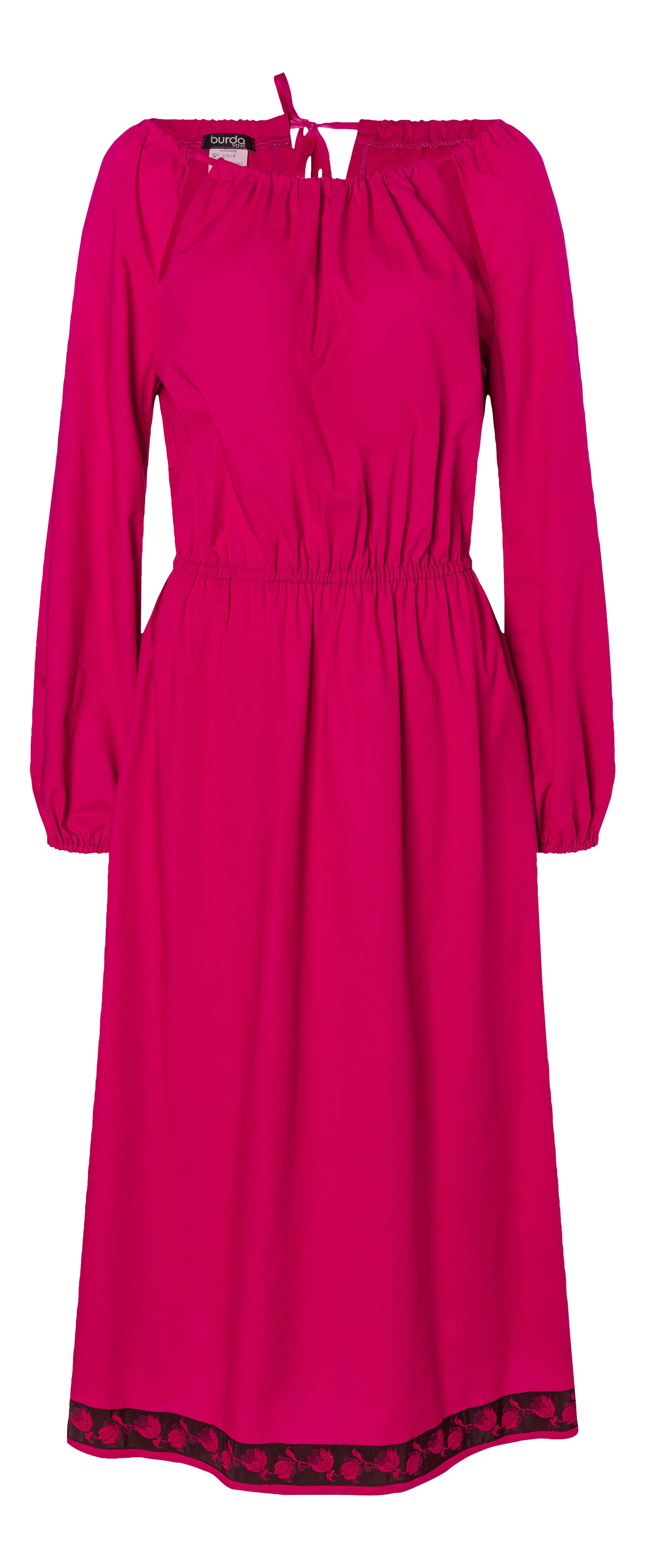 Patron Burda n°5772 : Robe - Image 10