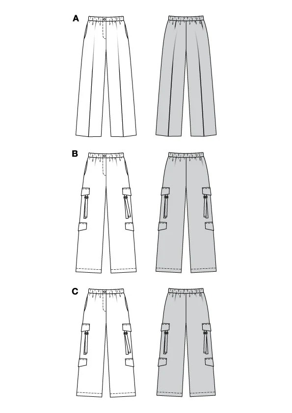 Patron Burda n°5801 : Pantalon - Image 2