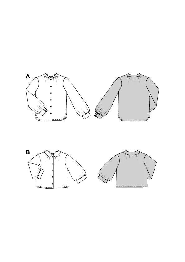 Patron Burda n°5847 : Blouse - Image 2