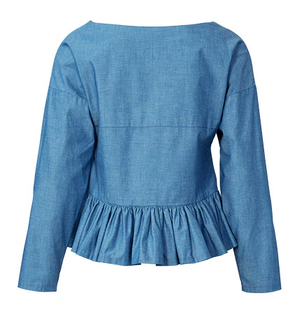Patron Burda n°5856 : Blouse - Image 11