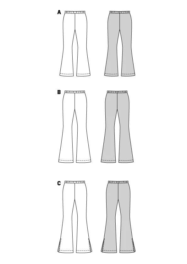 Patron Burda n°5874 : Pantalon - Image 2