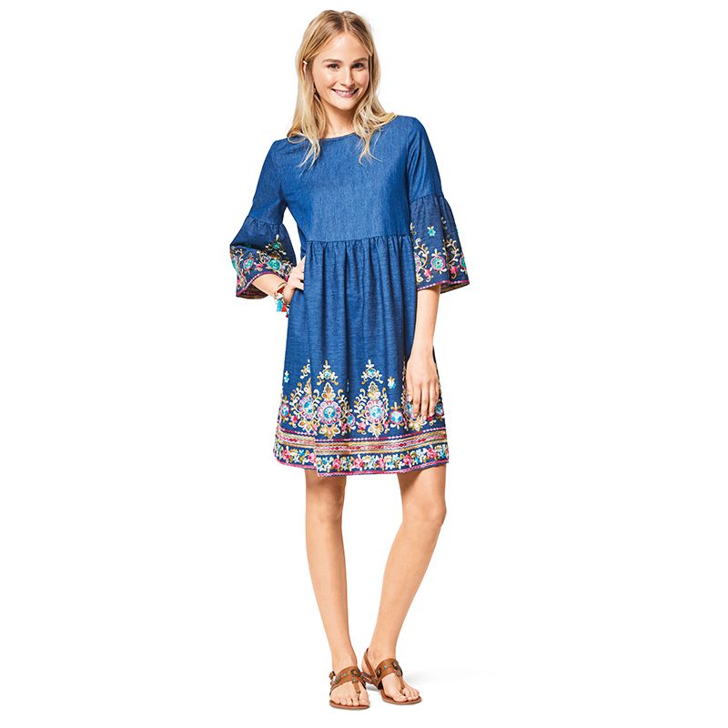 Patron Burda n°6401 : Robe foncée - Image 3