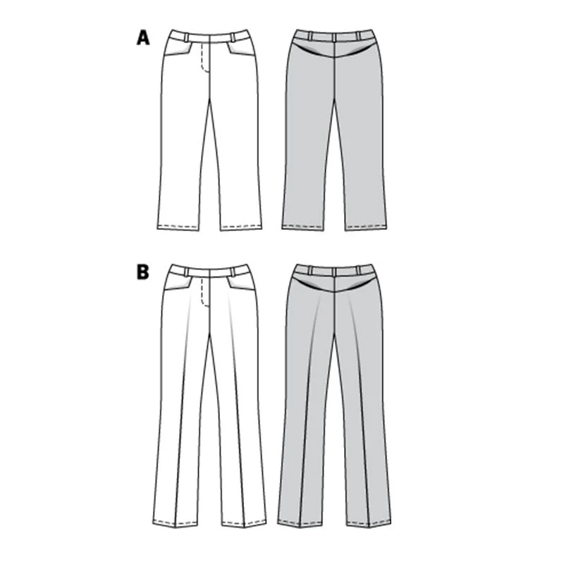 Patron Burda n°6432: Pantalon évasé - Image 5