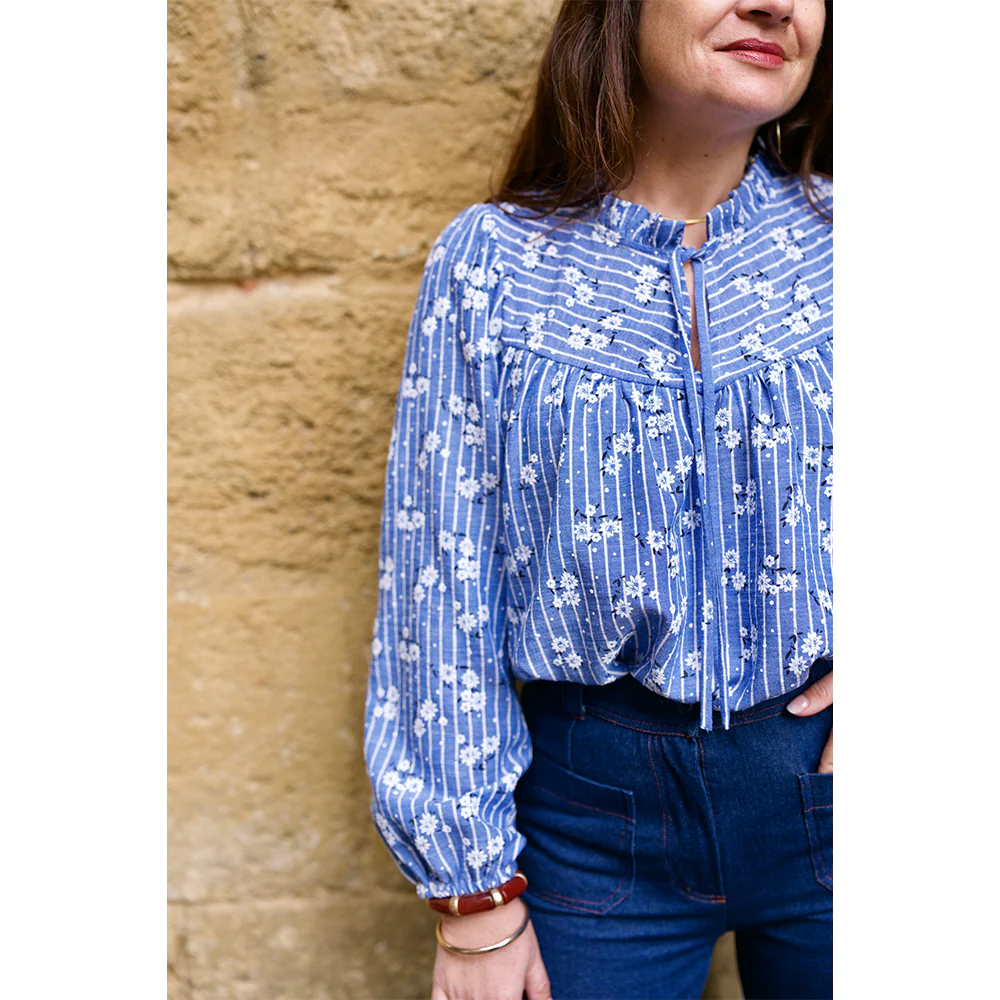 Patron de couture Blouse-Robe ZELIE - Image 6