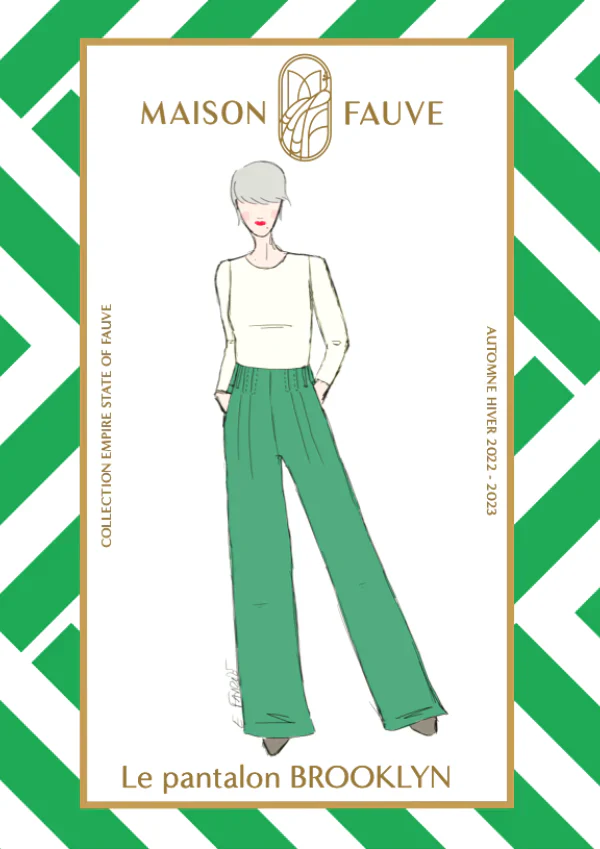 Patron de couture pantalon BROOKLYN