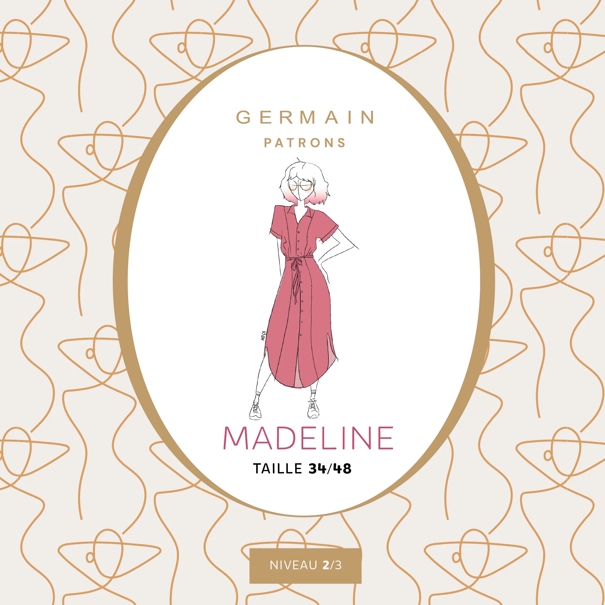 Patron de couture Robe MADELINE