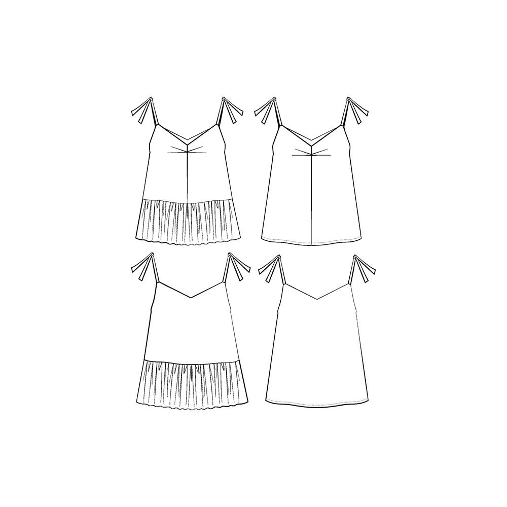 Patron de couture top BELLE EPINE - Image 2