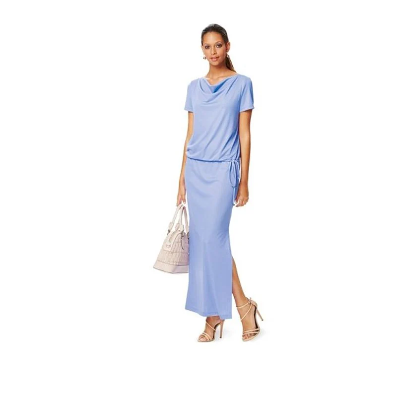 Patron N°6639 Burda: Robe bénitier - Image 4