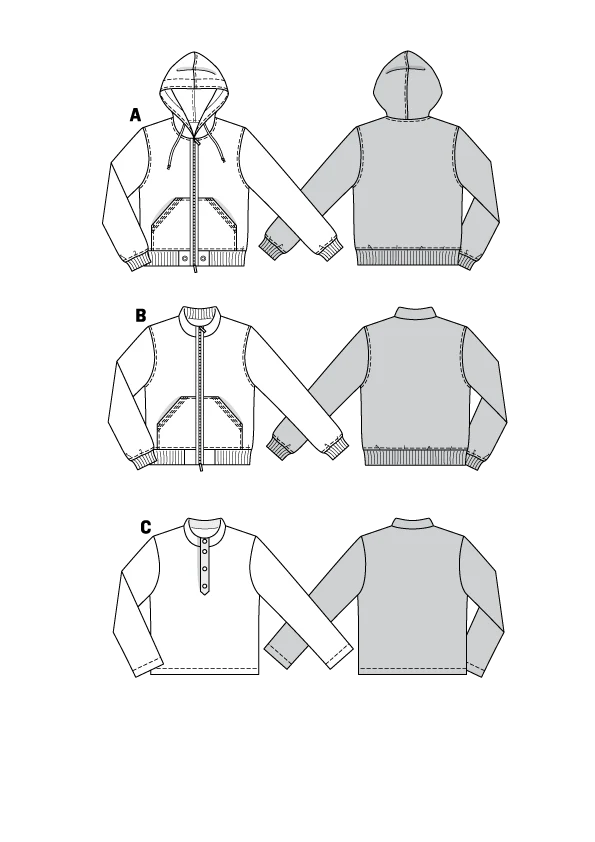 Patron n°7734 : Veste, Shirt - Image 2