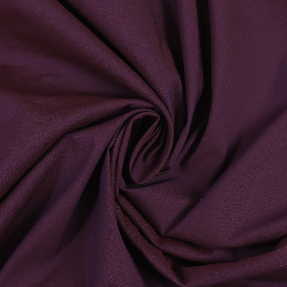 Polycoton élasthanne changeant violet - Image 2