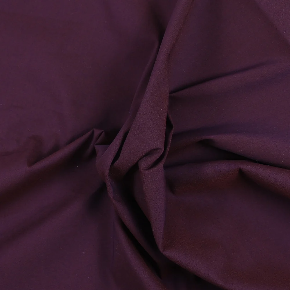 Polycoton élasthanne changeant violet - Image 3