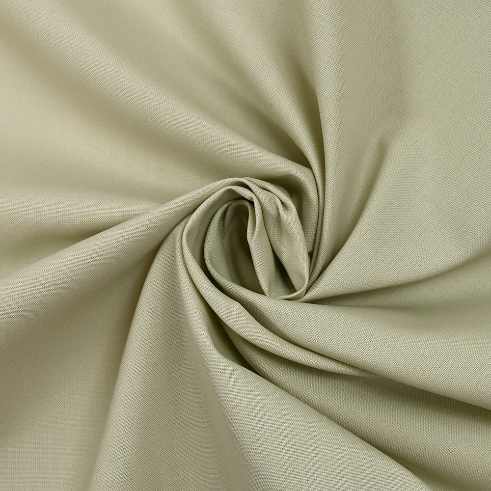 Polycoton uni gris sauge - Image 2
