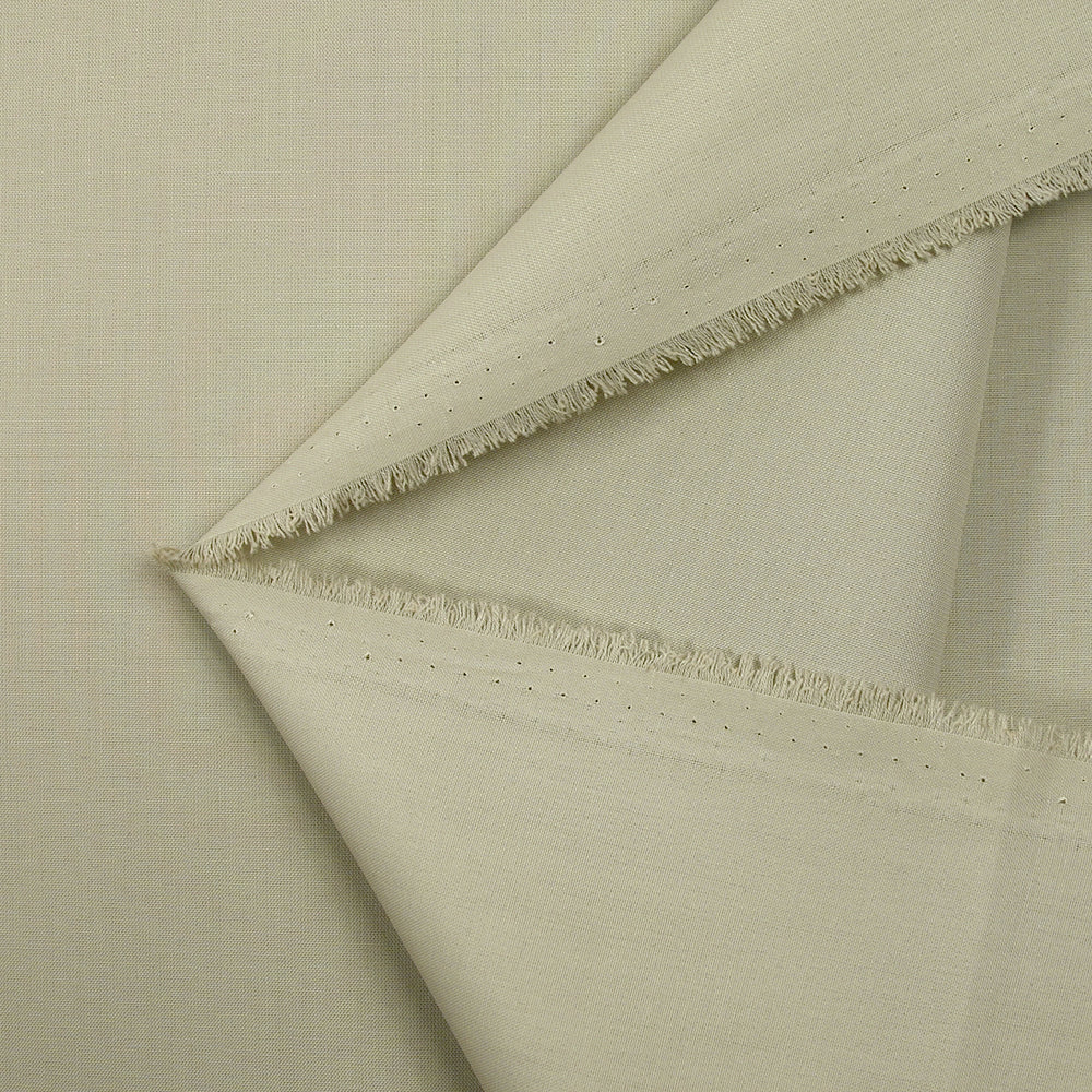 Polycoton uni gris sauge - Image 3