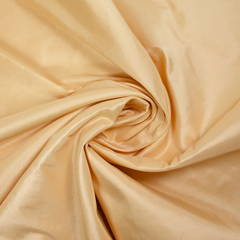 Polyester brillant Anais jaune topaze - Image 2