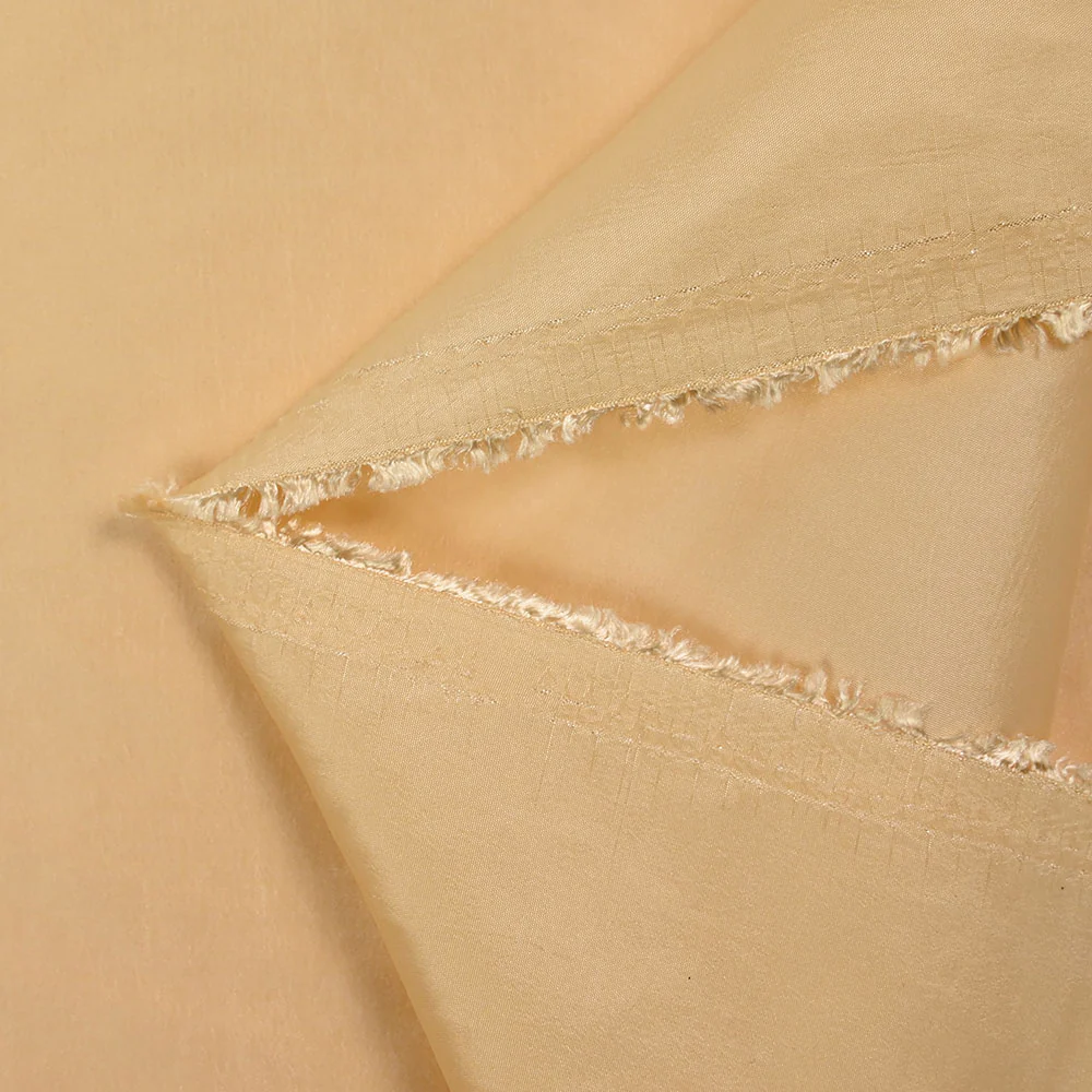 Polyester brillant Anais jaune topaze - Image 3
