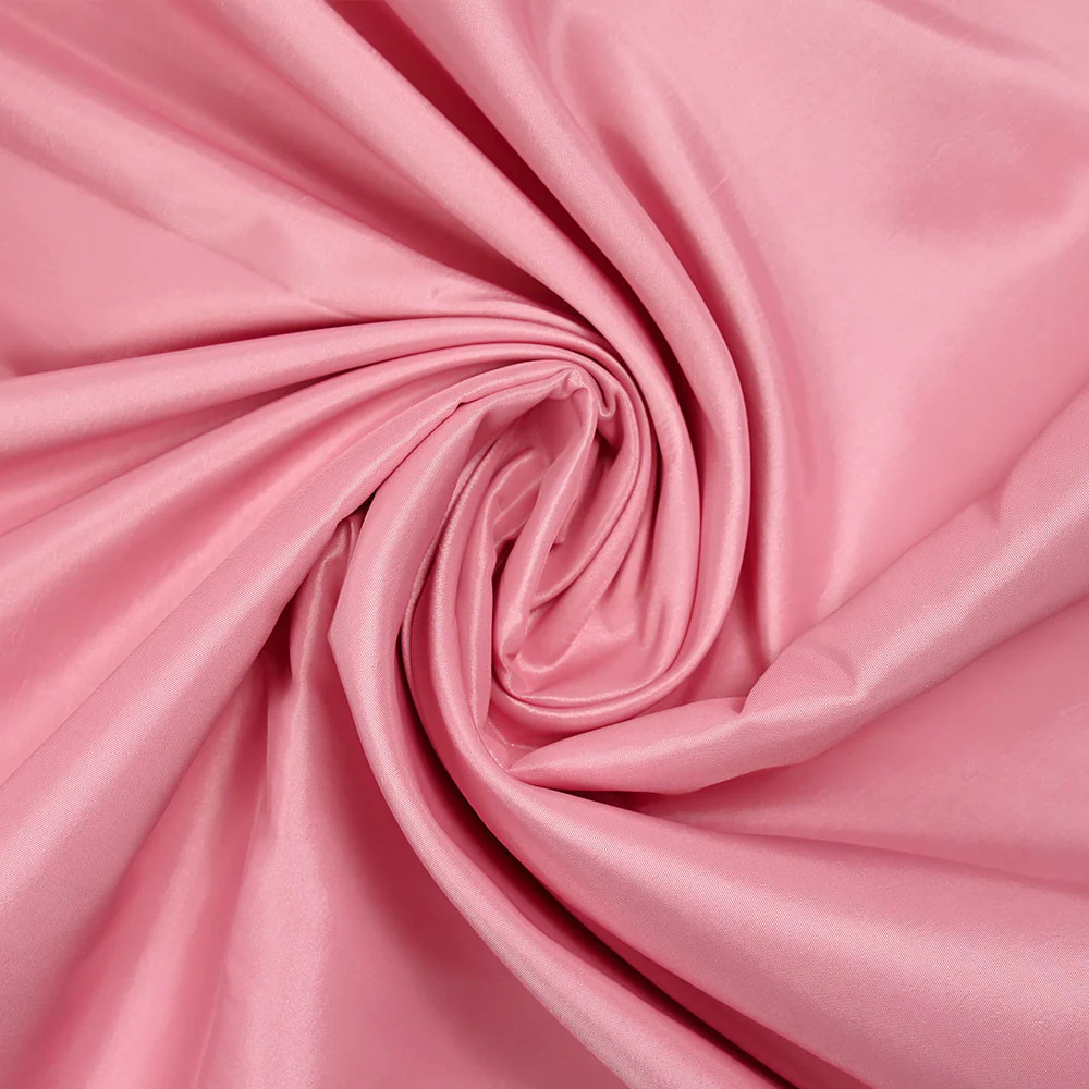 Polyester brillant Louane rose dragée - Image 2