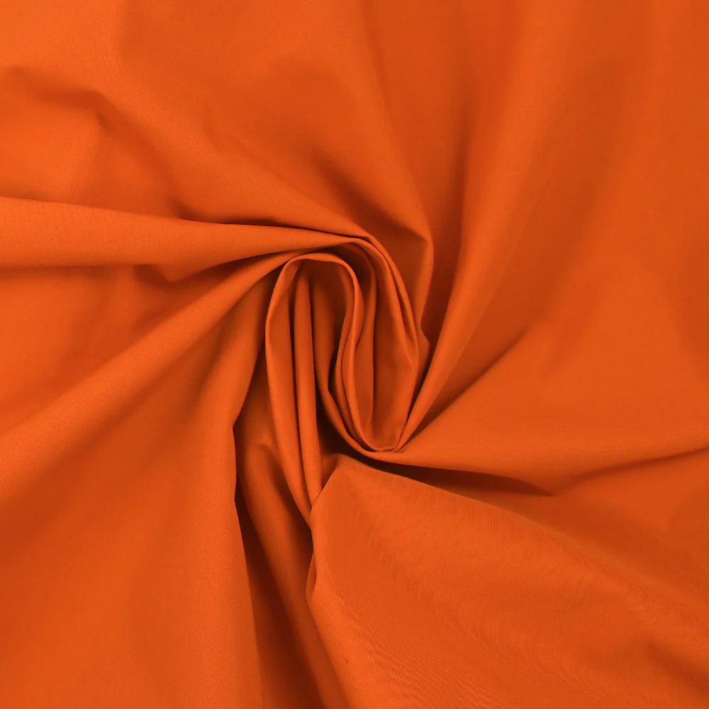 Polyester uni orange - Image 2