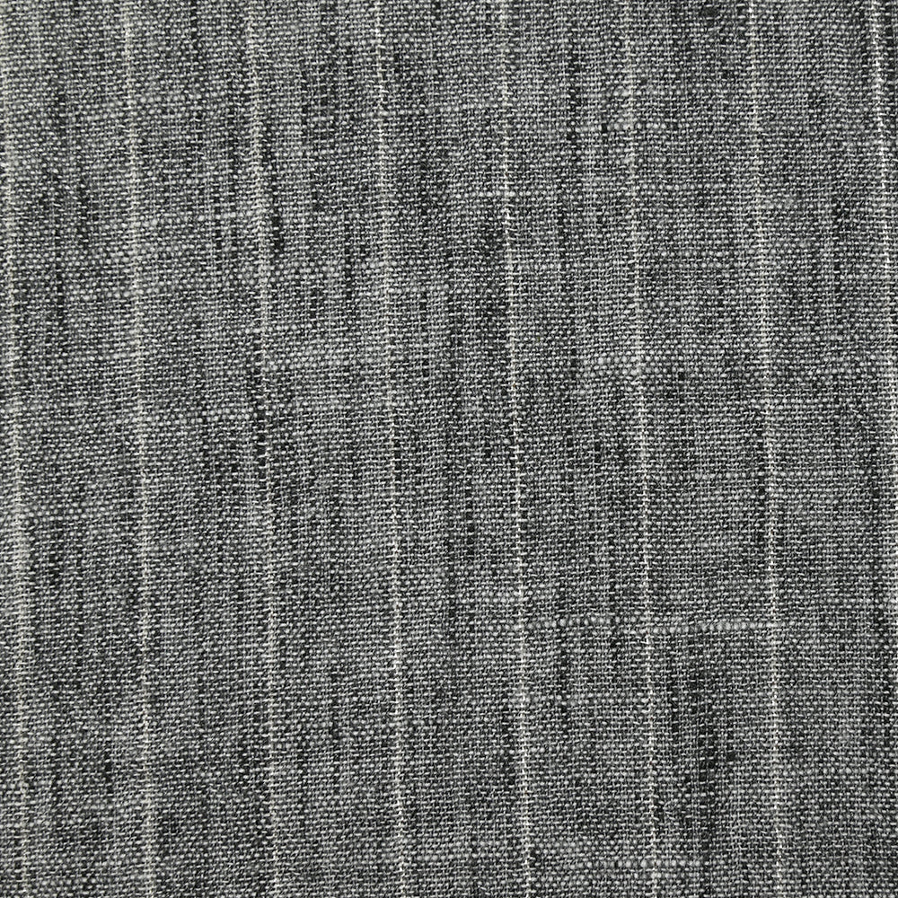 Chambray rayure Lurex Manon fond anthracite - Image 4