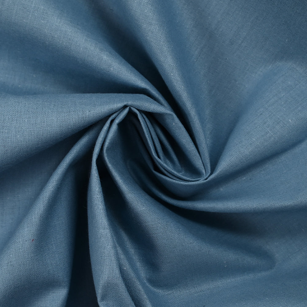 Popeline de coton Noé bleu barbeau - Image 2