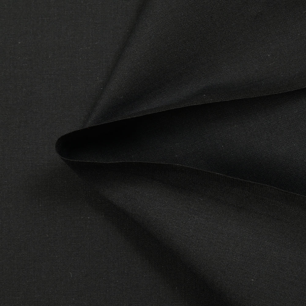 Popeline de coton Noé noir - Image 3