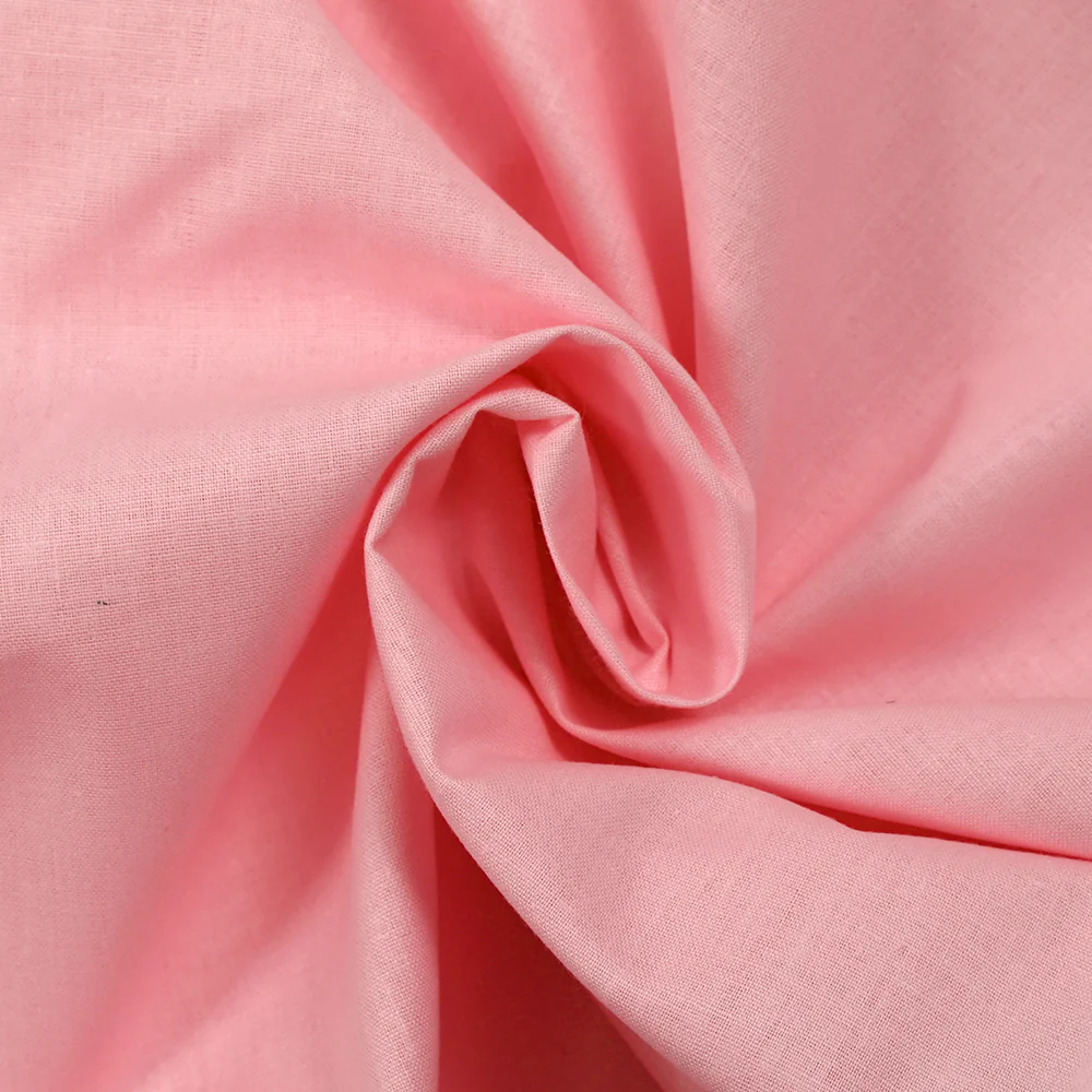 Popeline de coton Noé rose layette - Image 2