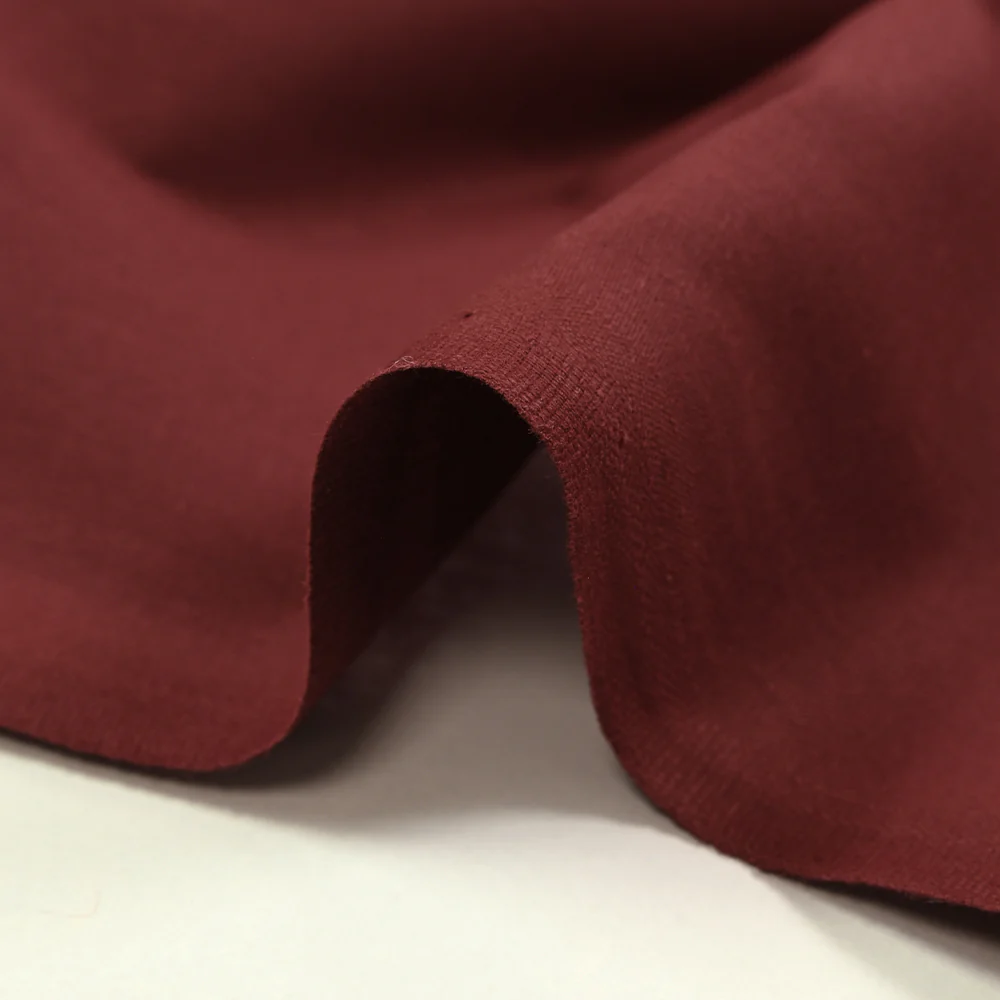 Popeline de coton Noé rouge brique - Image 4