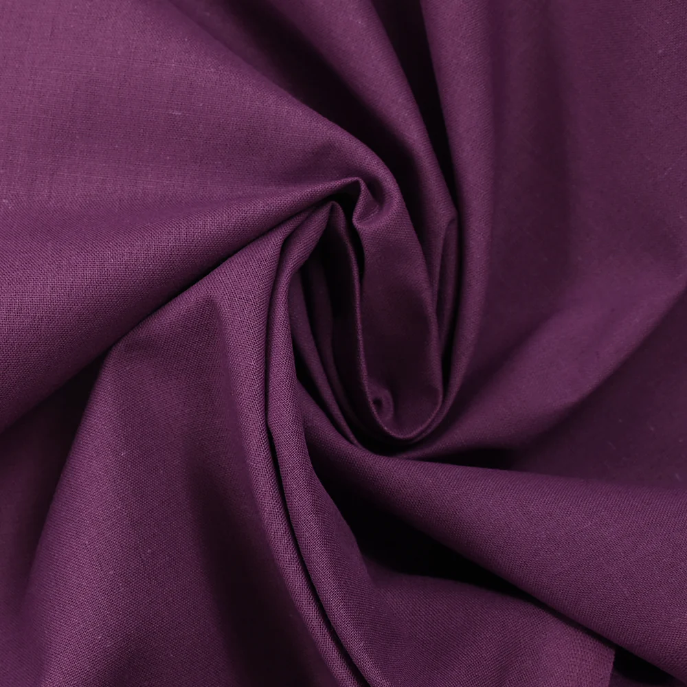 Popeline de coton Noé violet améthyste - Image 2