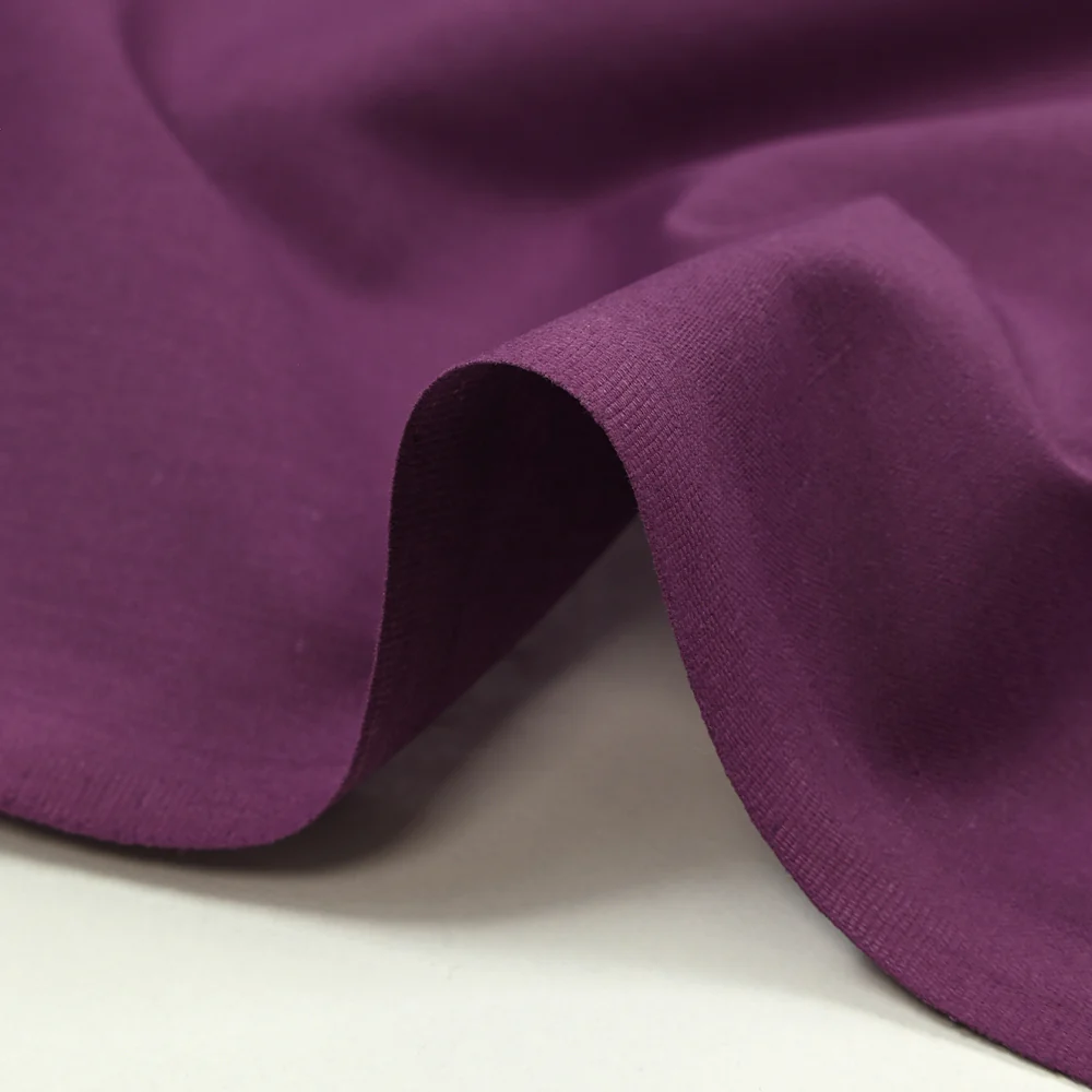 Popeline de coton Noé violet améthyste - Image 4