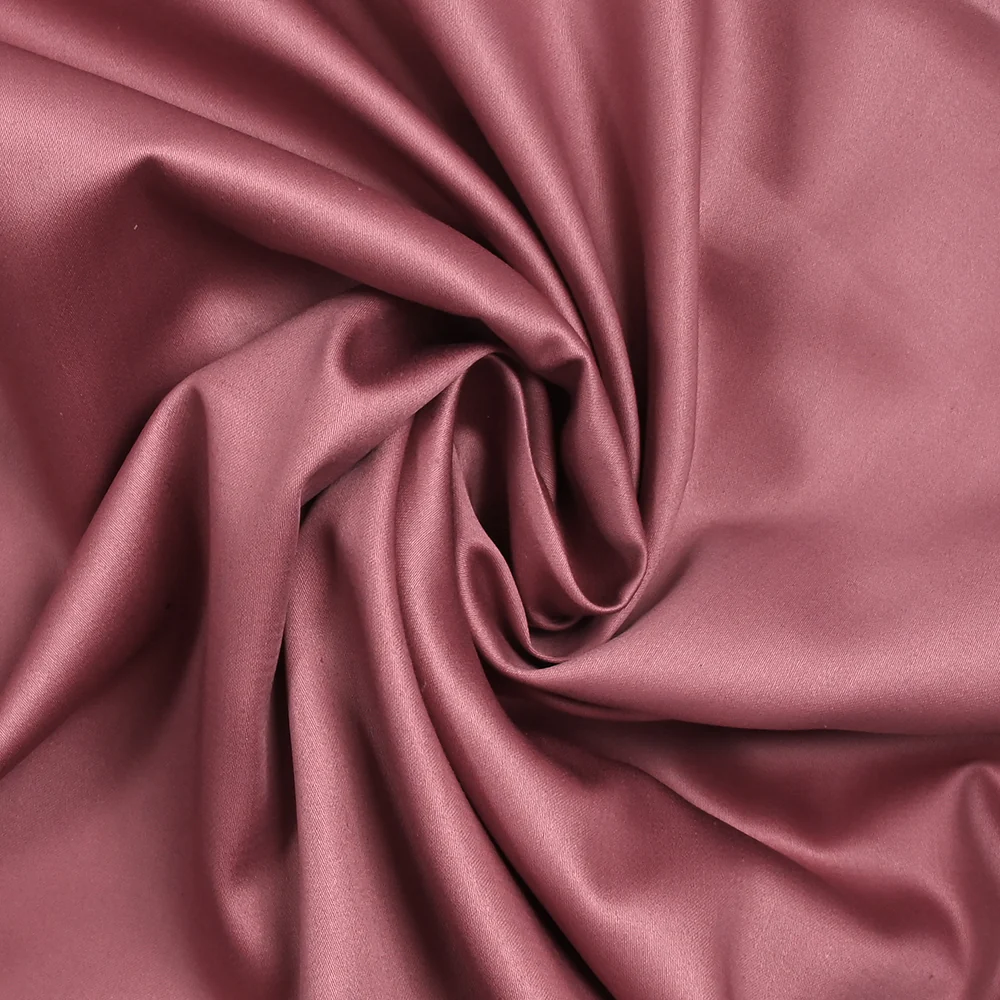 Popeline de coton satinée vieux rose - Image 2