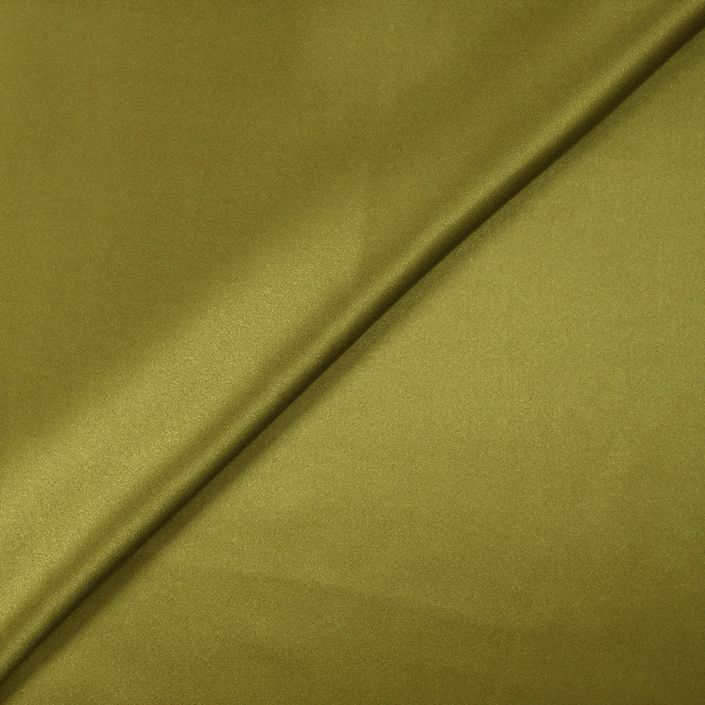 Satin de soie 100% vert tilleul - Image 4