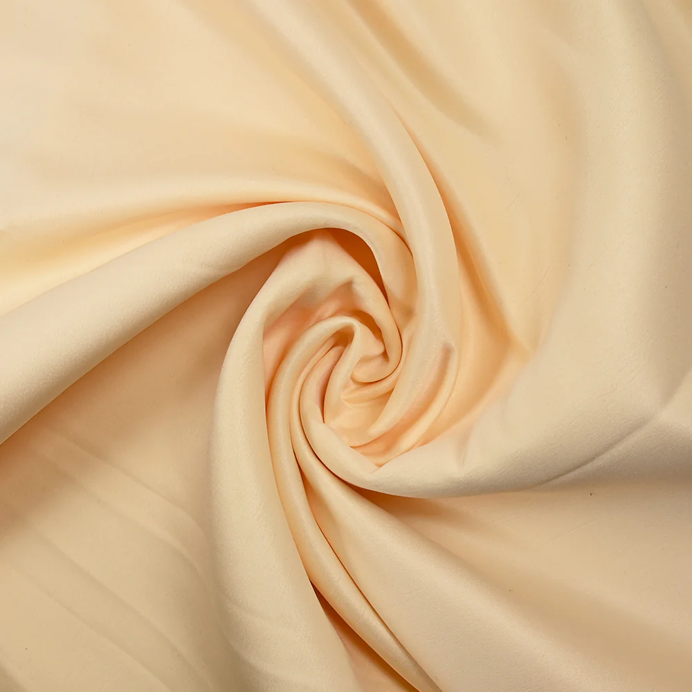 Satin duchesse polyester jaune beurre - Image 2