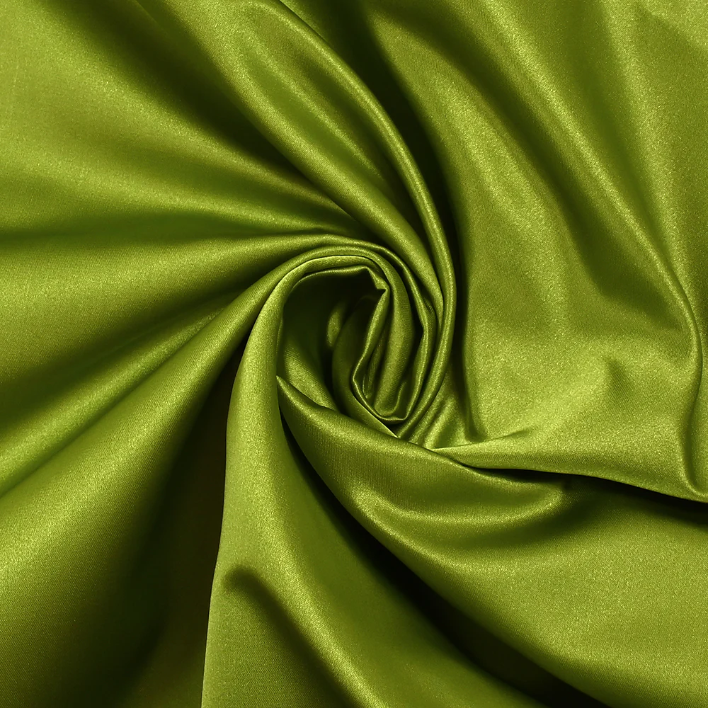Satin duchesse polyester matcha - Image 2