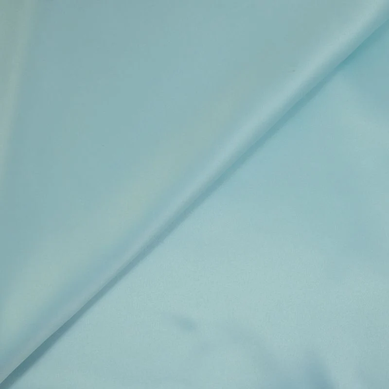 Satin mat toucher soie ciel - Image 3