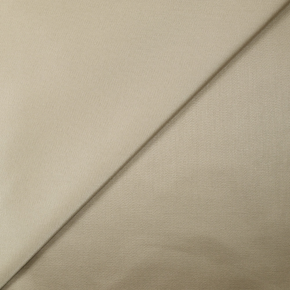 Satin polycoton lourd champagne